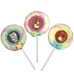 Best selling jelly marshmallow jelly mallow lollipop