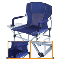 Usine Camping Directeur Chaise Grand Portable Pliant Plage Pêche Table D'appoint En Plein Air Pliable Camping Chaise