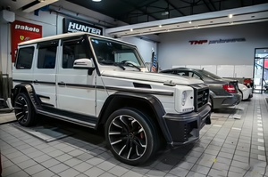 Kit carrosserie pour <span class=keywords><strong>Mercedes</strong></span>-Benz W463 WD G500G55 <span class=keywords><strong>G53</strong></span> G550, pare-chocs avant, pare-chocs arrière, garde-corps latéral, enjoliveur de roue, capot avant, 1998-2018 - Product Image 3