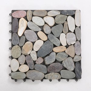 WPC Gỗ nhựa <span class=keywords><strong>composite</strong></span> gạch đá cẩm thạch DIY lồng vào nhau WPC đá gạch - Product Image 1