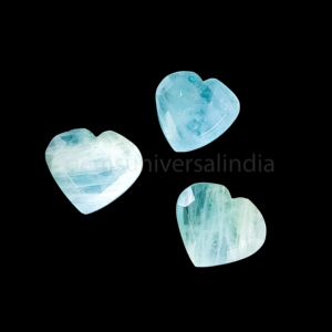 Aguamarina Natural en Forma de Corazón de 18 mm, Tallada a Mano, Gema Suelta, Precio al por Mayor, Cristal Curativo para Joyería - Product Image 1