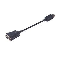 Adaptateur de câble DP vers VGA mâle actif pour projecteurs HDTV PC