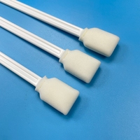 Hisopo de espuma de largo alcance de 230 mm, 50 unidades - Cabezal de 24 mm de ancho - para cabezales de impresión UV, solventes, DTF, ranuras de tinta, bandejas de goteo y rieles de carro