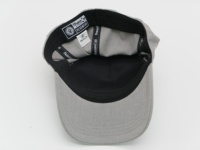 Bandeau élastique tissé avec Logo et impression personnalisé, 5 panneaux, chapeau 100% Polyester uni OEM, 5 pièces