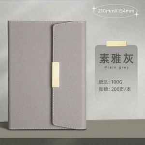 PU Leather Loose-Leaf Spiral Saddle Stitching High Quality 100 Sheets Hardcover Notebook Planner Binder 2024 2025 <b>Diary</b> <b>Custom</b> - Product Image 4