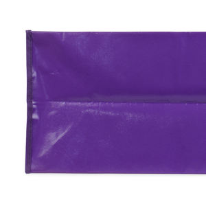 ถุงช้อปปิ้งแบบไม่ทอลามิเนตพร้อมที่จับริบบิ้นดีไซน์รีไซเคิลเป็นมิตรต่อสิ่งแวดล้อมโลโก้ที่กำหนดเอง - Product Image 3