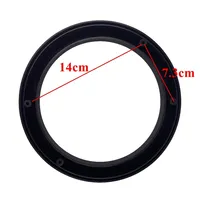Nuevas piezas de luces Fresnel para 7R Beam 200/230/260 cubierta de cabezal móvil carcasa R7 5R juntas de goma de persiana pequeña anillo de cabeza Sharpy