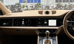 Двухэкранный автомобильный <span class=keywords><strong>DVD</strong></span>-плеер 12,3 дюйма, Android-магнитола с сенсорным экраном, GPS-навигация, CarPlay для Porsche Macan RHD 2013-2017 - Product Image 4