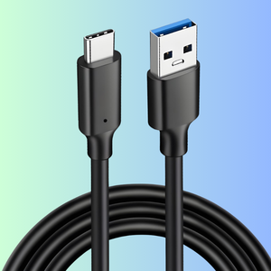 10Gbps USB A to C 케이블 (FTDI 칩셋 탑재, IP67 등급 구리 도체, 산업 프로그래밍 및 데이터 전송용) HAD05 - Product Image 1