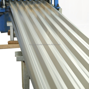 แผ่นหลังคาลูกฟูกที่ผ่านการรับรองมาตรฐาน bis ขนาด0.1-3มม. แผ่นเหล็กเคลือบสังกะสีสี - Product Image 3