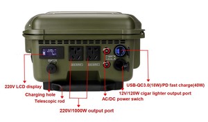 Estación de Energía Portátil de Litio de Gran Capacidad para Exteriores, 220v 1000w 6216wh, Precio de Fábrica - Product Image 2