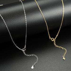 Collana di zirconi placcata in oro rosa placcato oro Hip Hop 14k catene placcate oro 3mm 6mm 30mm Moissanite collana Dubai gioielli in argento per gli uomini - Product Image 4