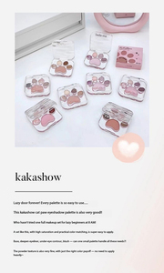 พาเลทอายแช<span class=keywords><strong>โด</strong></span>ว์รูปอุ้งเท้าแมว เนื้อซาติน/แมตต์ ผงเนียนละเอียด ติดทนนาน สไตล์เกาหลี สีสันสดชัด ใช้ได้กับใต้ตา ปราศจากการทดลองกับสัตว์ - Product Image 2