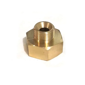 Adaptador de Latón, Conector de Tubería, Conversor de Rosca EU G1/2 a US 9/16-24 UNEF, Accesorio de Baño, Conector de Rosca para Grifo - Product Image 1