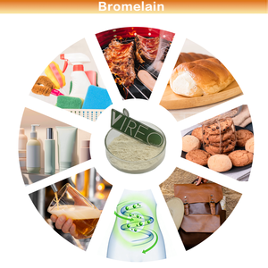 Pasokan Pabrik Enzim Bromelain Ekstrak Nanas Alami Bubuk 1000GDU/G Harga Bagus - Product Image 3