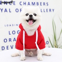 Sportliche Haustier-Hoodies für Hunde und Katzen - Einfarbig, Atmungsaktiv, Faltbar, Waschbar, Weiches Material, Komfortables Design für Geburtstage und Alle Anlässe