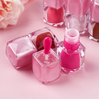 Gloss à lèvres scintillant hydratant longue tenue effet miroir nacré pour marque privée