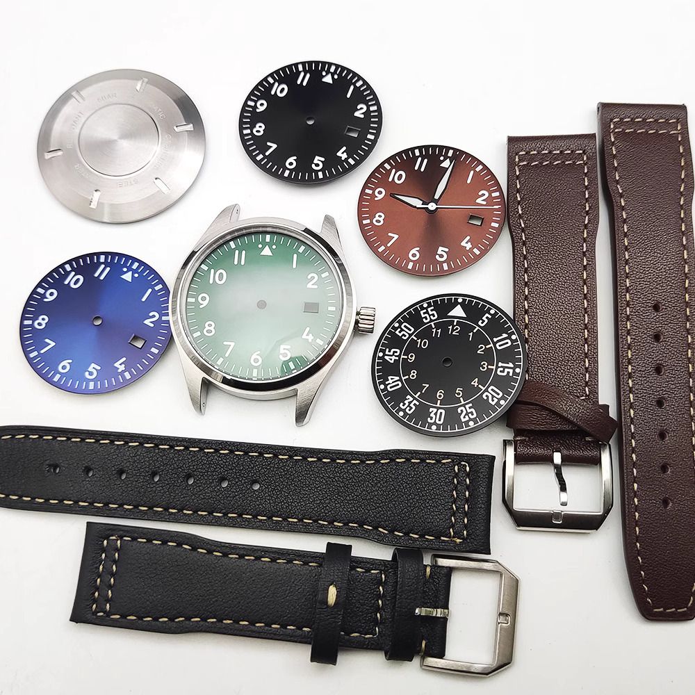 Boîtier Montre Acier Inoxydable 40mm Pour Mouvement NH35 NH36 - Neuf Avec Étiquettes