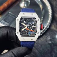 Nouvelle montre pour homme, style business décontracté, ultra-luxe, unique, avec mouvement automatique à tourbillon, étanche, RM 67-02