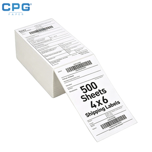 Wholesale Premium Thermal Paper Rolls 40X30mm 4x6 inch Waterproof Oil Proof for E-commerce Mailing - Product Image 1