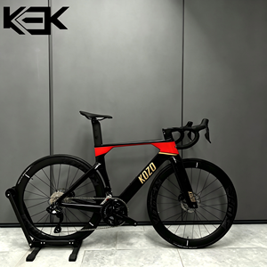 Bicicleta de Carretera Rígida de Fibra de Carbono Shi Mano UT DI2 KOZO2 Aero Racing 700C 24 Velocidades con Frenos de Disco Hidráulicos Superligera - Product Image 1
