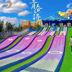 Toboggan Arc-en-ciel Sec pour Enfants et Adultes, Grand Équipement de Parc d'Attractions Extérieur Scénique et Coloré, Idéal pour Ferme, à Vendre - Product Image 2