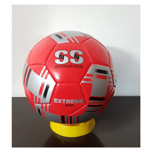 Ballon de football en PVC durable, taille 5, cousu à la main, léger, adapté au jeu en extérieur et en intérieur - Product Image 1