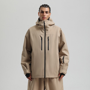 Chaqueta de Esquí Profesional para Hombre, Impermeable, Cortavientos y Transpirable, con Cremallera Holgada para Deportes de Invierno - Product Image 6