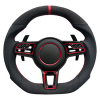 Le volant en fibre de carbone personnalisé à vente chaude convient à une utilisation directe sur Porsche Cayenne Macan Panamera 718 911 991.2 992.1