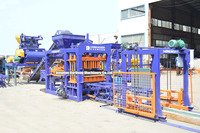 Machine automatique de moulage de blocs de briques et de béton QT6-15, presse à blocs hydraulique vibrante, machine de fabrication de pavés