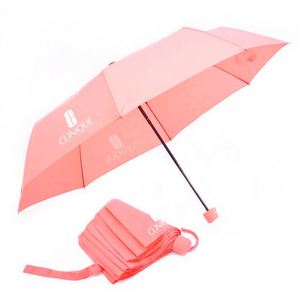 Paraguas de Protección Contra la Lluvia de Diseño Clásico de 21 Pulgadas con 8 Varillas y Estructura de Hierro, Regalo Empresarial - Product Image 1