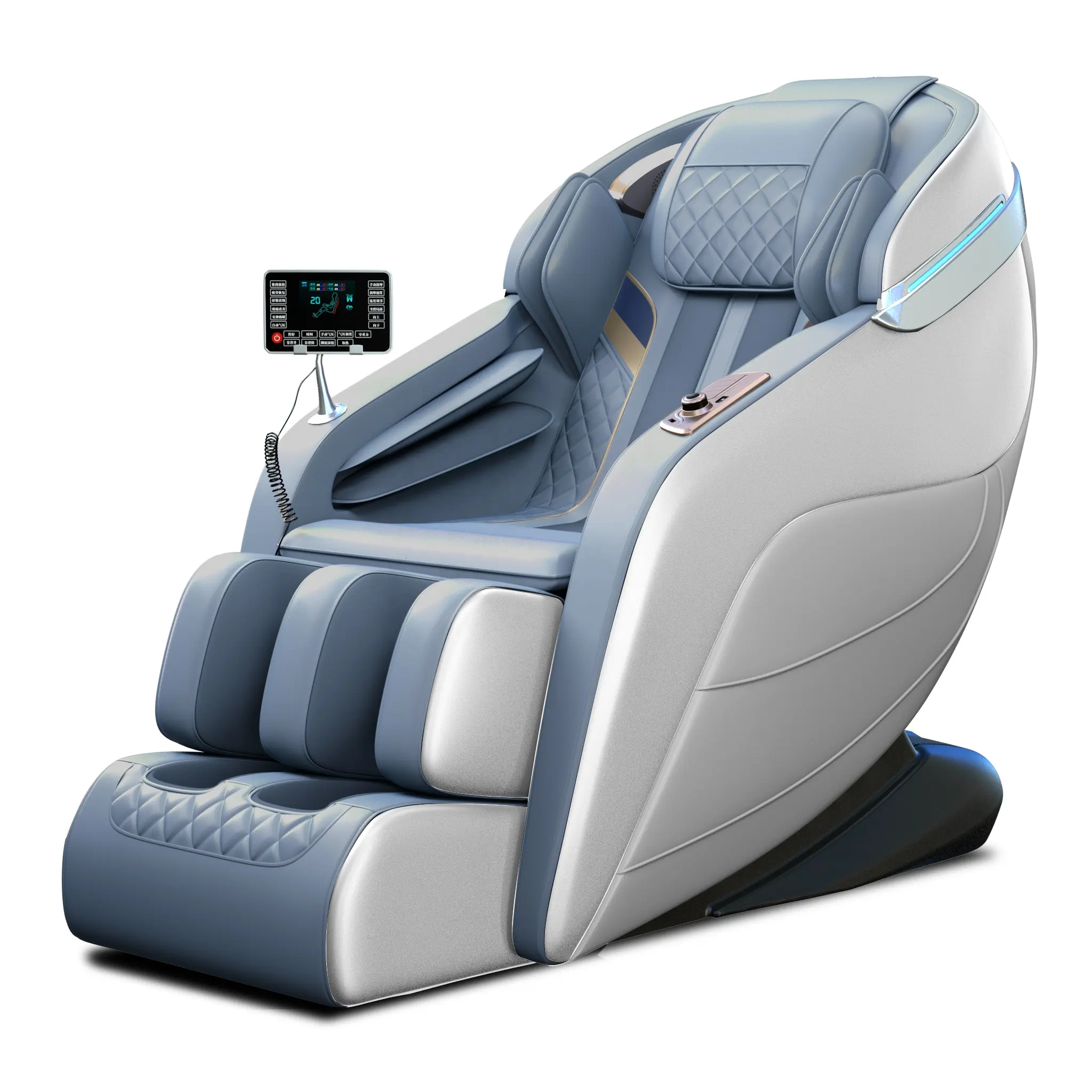 Venta al por mayor de la fábrica 4d descompresión eléctrico de lujo moderno de oficina silla de masaje de vibración