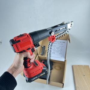 Ventes directes d'usine sans fil Portable haute vitesse haute qualité en bois béton pistolet à clous électrique - Product Image 4