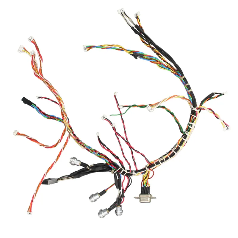 Factory custom processing new energy vehicle wire harnes cable 15P to 3/4/5P terminal electronic connection wiring harness