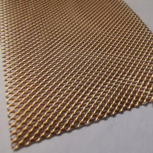 micro copper expanded metal for battery mesh