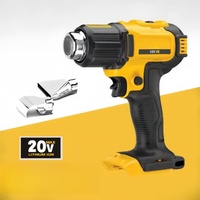 Pistola de Calor Inalámbrica DCE530N 20V de Alta Potencia, Soplador Térmico para Soldadura, Herramienta de Termocontracción, Pistola de Aire Caliente, Herramienta Eléctrica DCE530