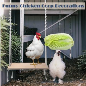 Juguete Columpio para Gallinas de Granja, Juguete de Enriquecimiento para Gallinas y Gallos, Accesorios para Mascotas al por Mayor - Product Image 3