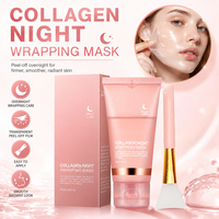 Masque Crème de Nuit au Collagène Marque Blanche 75ml – Masque Facial Hydratant et Nourrissant pour Tous Types de Peaux