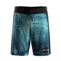 Shorts de surf personnalisés pour hommes avec inserts en mesh, tissu extensible 4 directions, séchage rapide, respirant, vêtements de plage de qualité supérieure