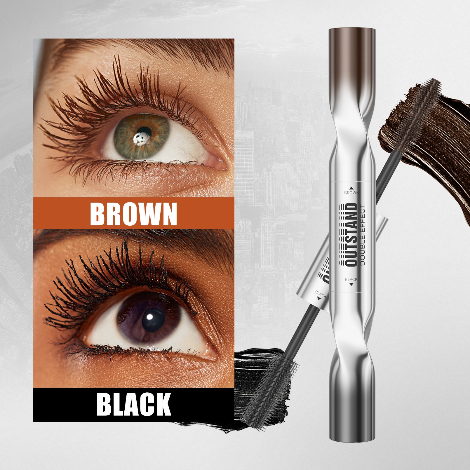 BROWN-BLACK