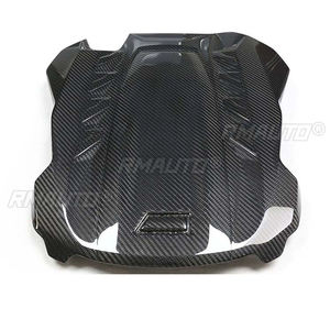 Cache-moteur en fibre de carbone sèche intégrale, garniture de protection du capot moteur pour BMW X5M F95 X6M F96 2019-IN - Product Image 2