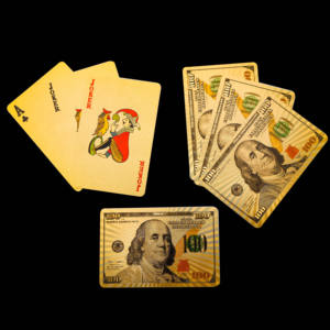 Caja de papel de arte publicitario con impresión Simple creativa personalizada, naipes de lámina dorada para fiestas informales, entretenimiento familiar, póquer - Product Image 4