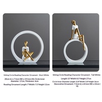 Figurine en résine moderne et minimaliste Wow House, décoration artistique pour salon, entrée, accent de meuble TV, pour femme