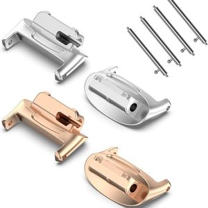 Adaptador de correa de reloj de liberación rápida, conector de acero inoxidable 316L de 12mm con pasador de barra de resorte para <span class=keywords><strong>Fitbit</strong></span> Inspire 3 - Product Image 4