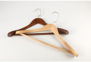 Style Vintage En Bois Personnalisé Belle Premium Veste Jeans Manteau En Bois Tissu <span class=keywords><strong>Vêtement</strong></span> Placard Cintre - Product Image 6