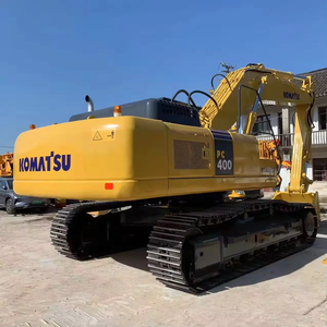 Excavatrice Komatsu PC400 d'occasion du Japon Machine minière hydraulique à chenilles avec moteur Isuzu Poids en service de 40 tonnes en stock - Product Image 1