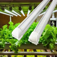 Barre de lumière LED pour culture de plantes, 2FT 4FT 120 CM 36W, spectre complet, éclairage supplémentaire pour plantes d'intérieur et semis