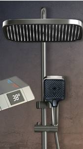 Ensemble <span class=keywords><strong>de</strong></span> douche à température constante douche dissimulée en cuivre <span class=keywords><strong>salle</strong></span> <span class=keywords><strong>de</strong></span> <span class=keywords><strong>bain</strong></span> piano numérique clé douche <span class=keywords><strong>prix</strong></span> spécial - Product Image 5