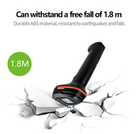 Escáner de Códigos de Barras 1D 2D, Lector de Códigos QR, Lector de Códigos de Barras Inalámbrico USB para Cajeros de Supermercados y Gestión de Almacenes en Stock