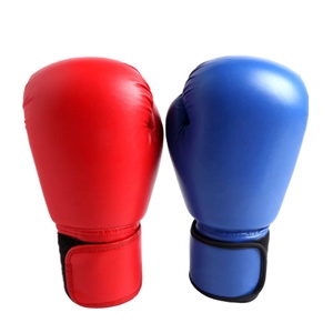 Guantes de entrenamiento de boxeo profesionales, diseño personalizado, de cuero real, baratos - Product Image 1